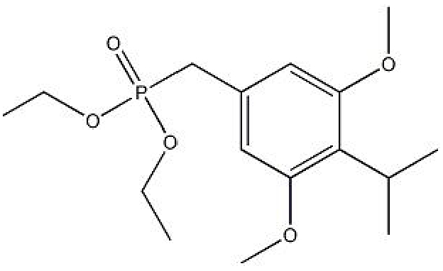 4-异丙基-3,5-二甲氧基苯甲酰膦酸二乙酯