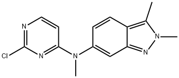 N-(2-氯嘧啶-4-基)-N-甲基-2,3-二甲基-2H-吲唑-6-胺