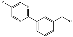 5-溴-2-[3-(氯甲基)苯基]嘧啶