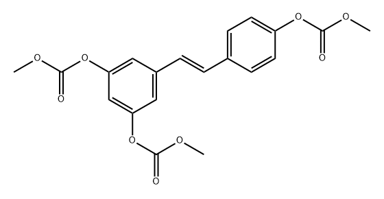 Resveratrol tris(methyl carbonate)